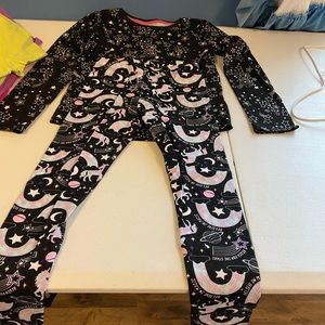 girls leggings and long sleeve shirt size 6-6X